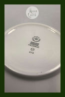 Royal Copenhagen 4 All Seasons Stor skål med grøn kant No 578