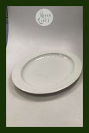 Royal Copenhagen Juliane Marie, hvid Oval Serveringsfad No 12008