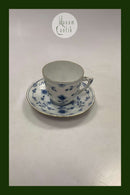 Bing 和 Grøndahl 蝴蝶与金色咖啡杯和碟子 No 102