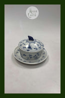 Bing and Grondahl Butterfly Butter Bowl with lid No 196