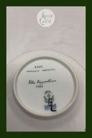Royal Copenhagen Privately painted Flora Danica Cake plate No 3552