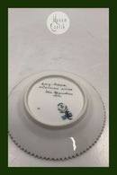 Royal Copenhagen Privately painted Flora Danica Cake plate No 3552