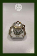 Royal Copenhagen Privat gemalt Flora Danica Cremetasse Nr 3514