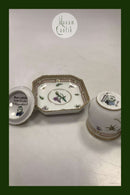 Royal Copenhagen Privat gemalt Flora Danica Creme Tasse Nr. 3514