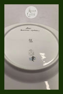 Royal Copenhagen Privat gemalt Flora Danica Fisch Teller Nr 3549