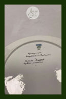 Royal Copenhagen Privat gemalt Flora Danica Fisch Teller Nr 3549