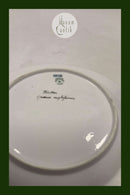 Royal Copenhagen Privat gemalt Flora Danica Fisch Teller Nr 3549