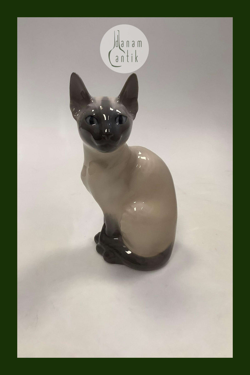 Royal Copenhagen Figur af Siameserkat No 3281