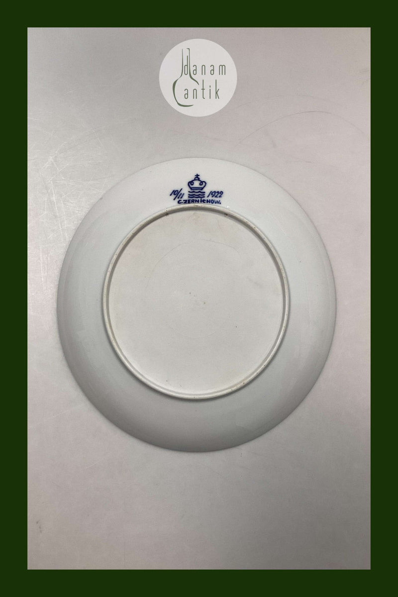 Royal Copenhagen Art Nouveau Unika Vægplatte Cathrine Zernichow fra 10/11 1922