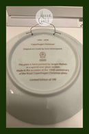 Royal Copenhagen Juleplatte fra 2008 i overglasur 199 kopier