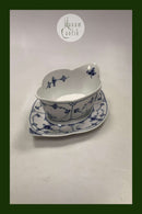 Royal Copenhagen Blue Fluted Plain Gravy Boat No. 204