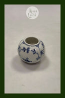 Royal Copenhagen Blue Fluted Plain Envelope Vase No 498