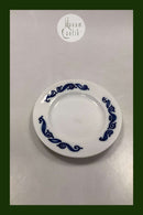 ビング＆グロンダール アール・ヌーボー ブルー＆ホワイト ケーキ・プレート