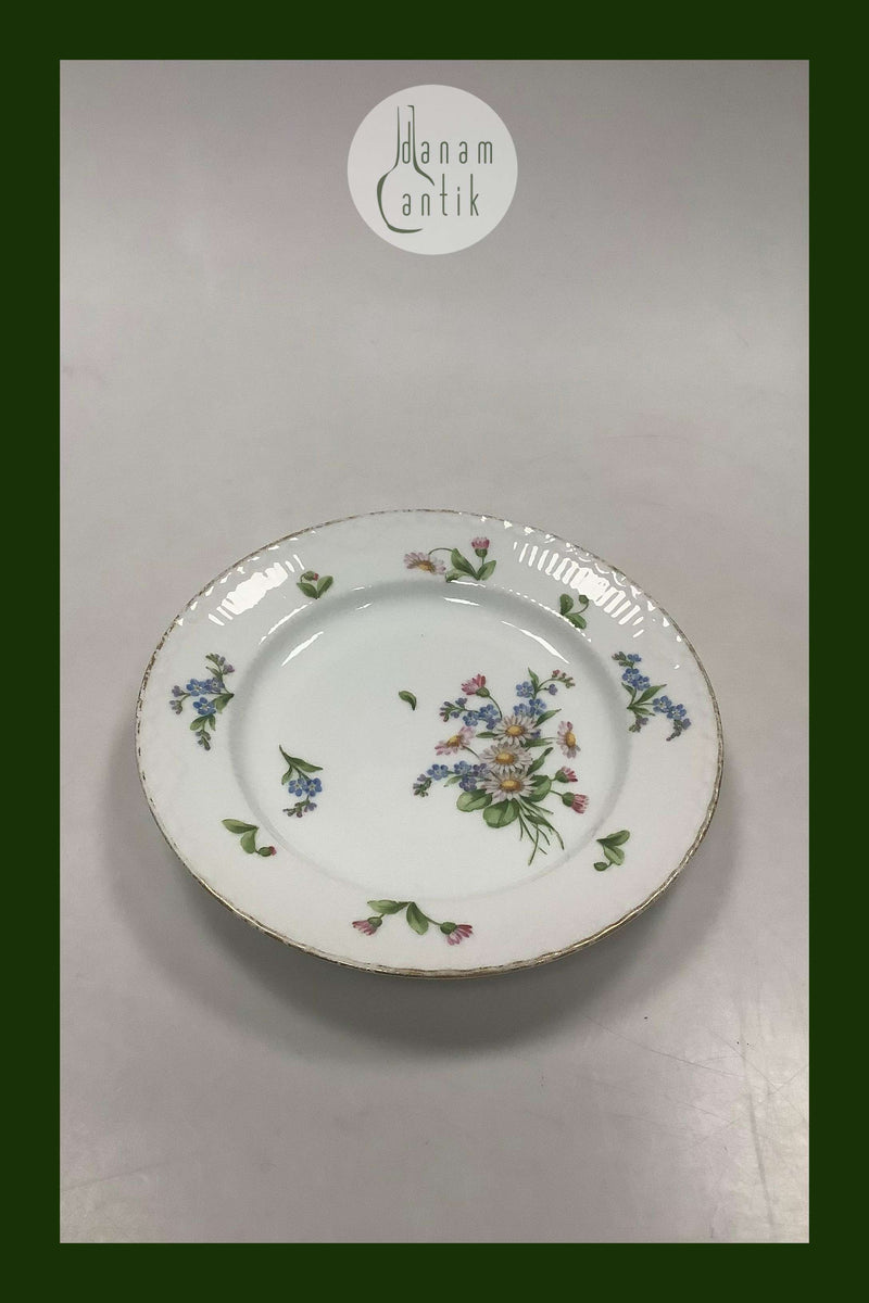 Royal Copenhagen Art Nouveau Half Lace Lunch Plate