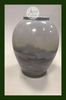 Royal Copenhagen Vase mit Schiffsmotiv Nr. 1983/35B