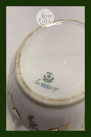 Royal Copenhagen  Fuld Saksisk Blomst Oval lågskål No 1702