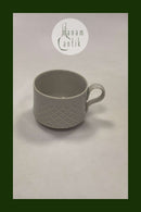 Bing和Grondahl/Kronjyden炻器白色糖果咖啡杯No 305