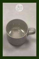 Bing和Grondahl/Kronjyden炻器白色糖果咖啡杯No 305