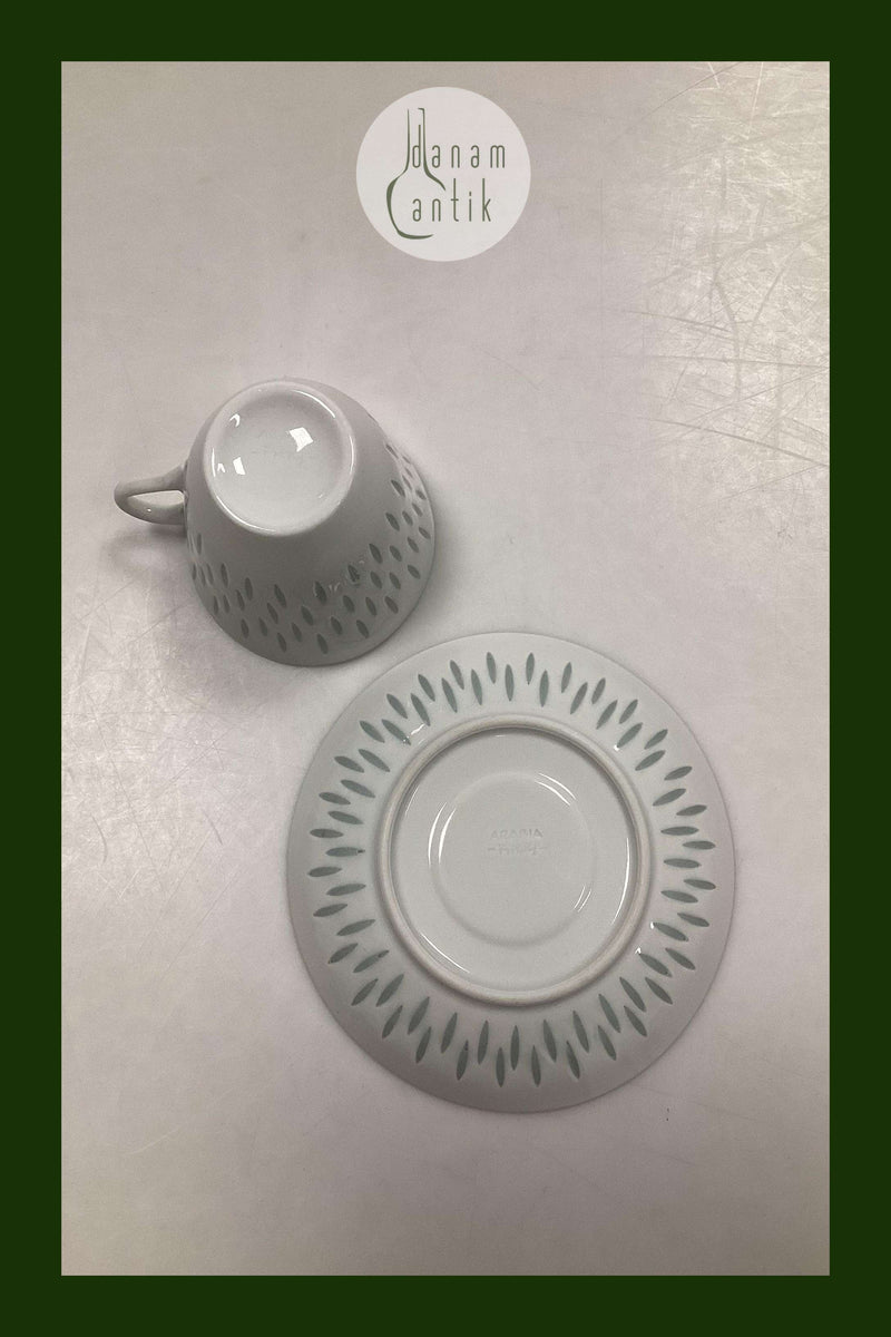 Arabia Finland Ris porcelæn Kaffekop