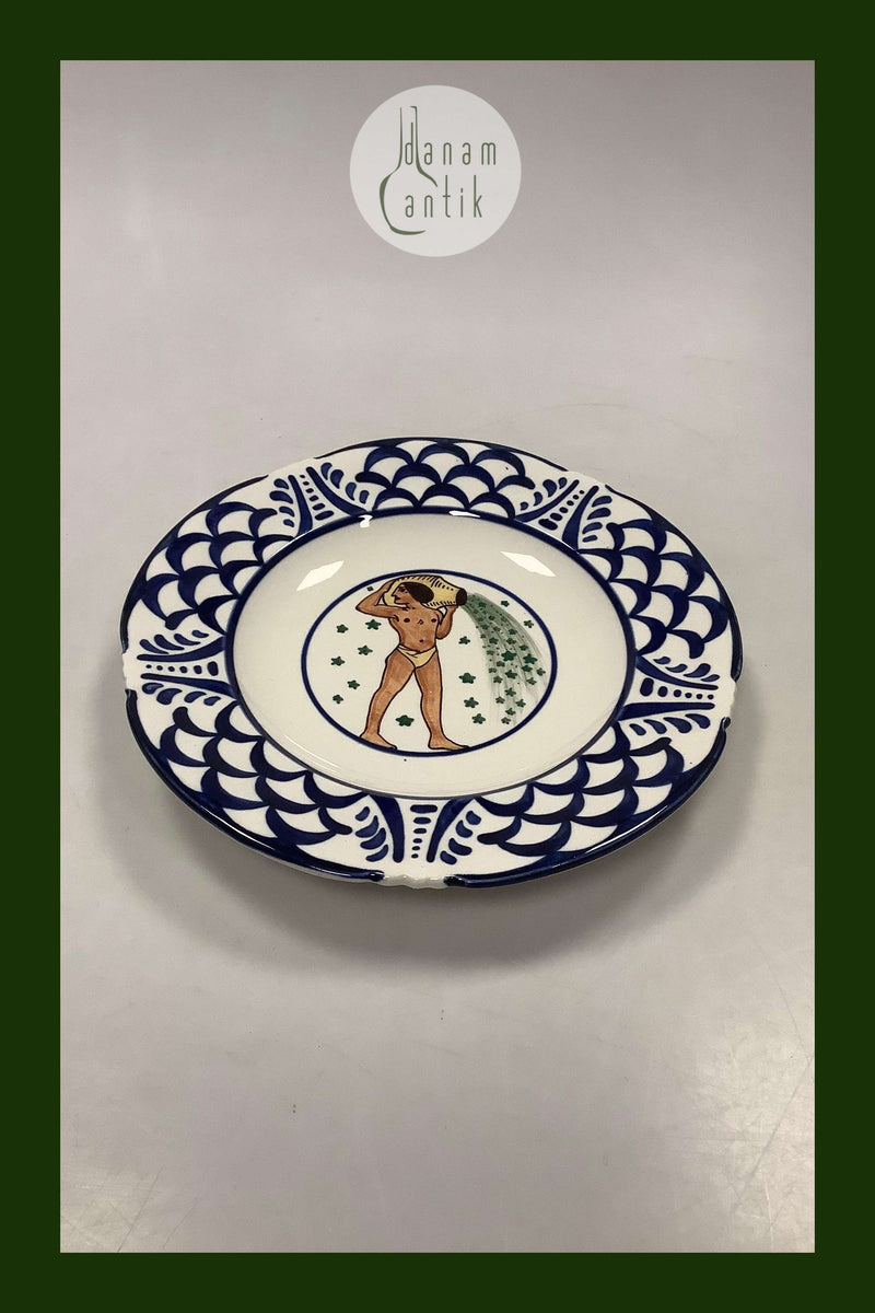 Aluminia Star Star Star Plate Aquarius No 129/151