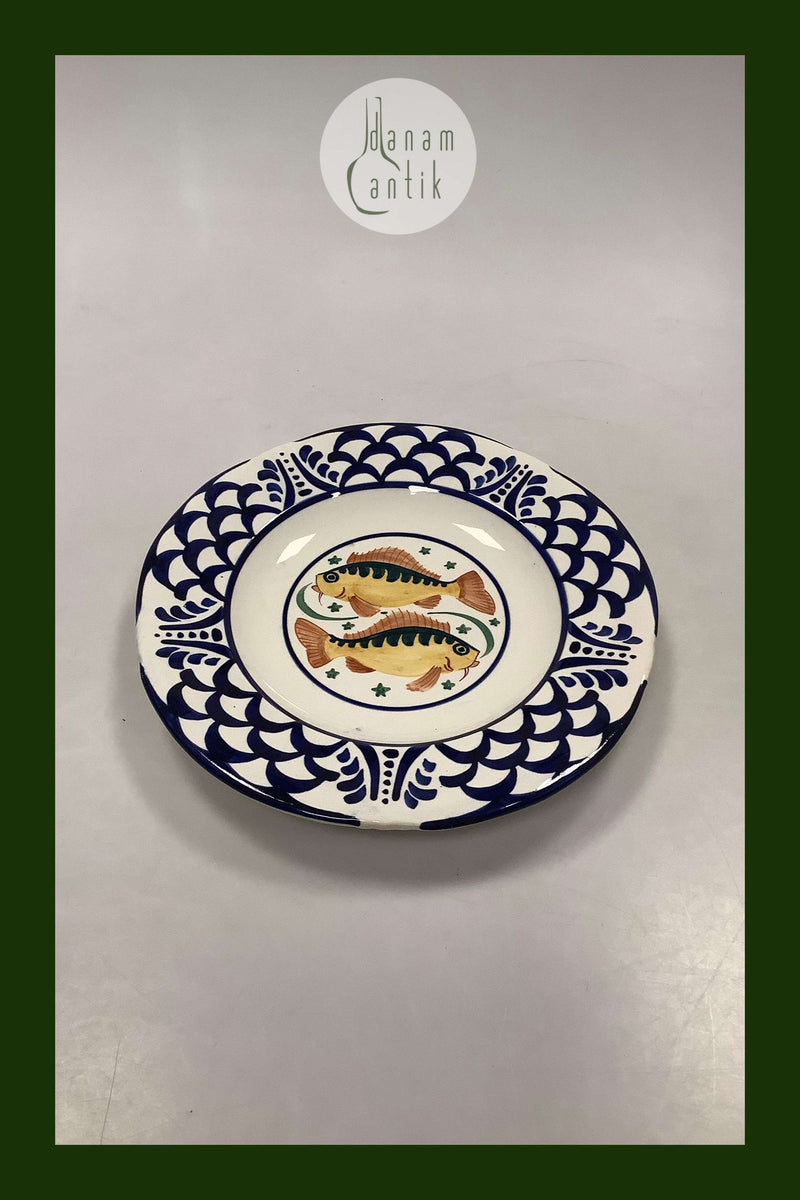 Aluminia Zodiac Plate Pisces No 124/151