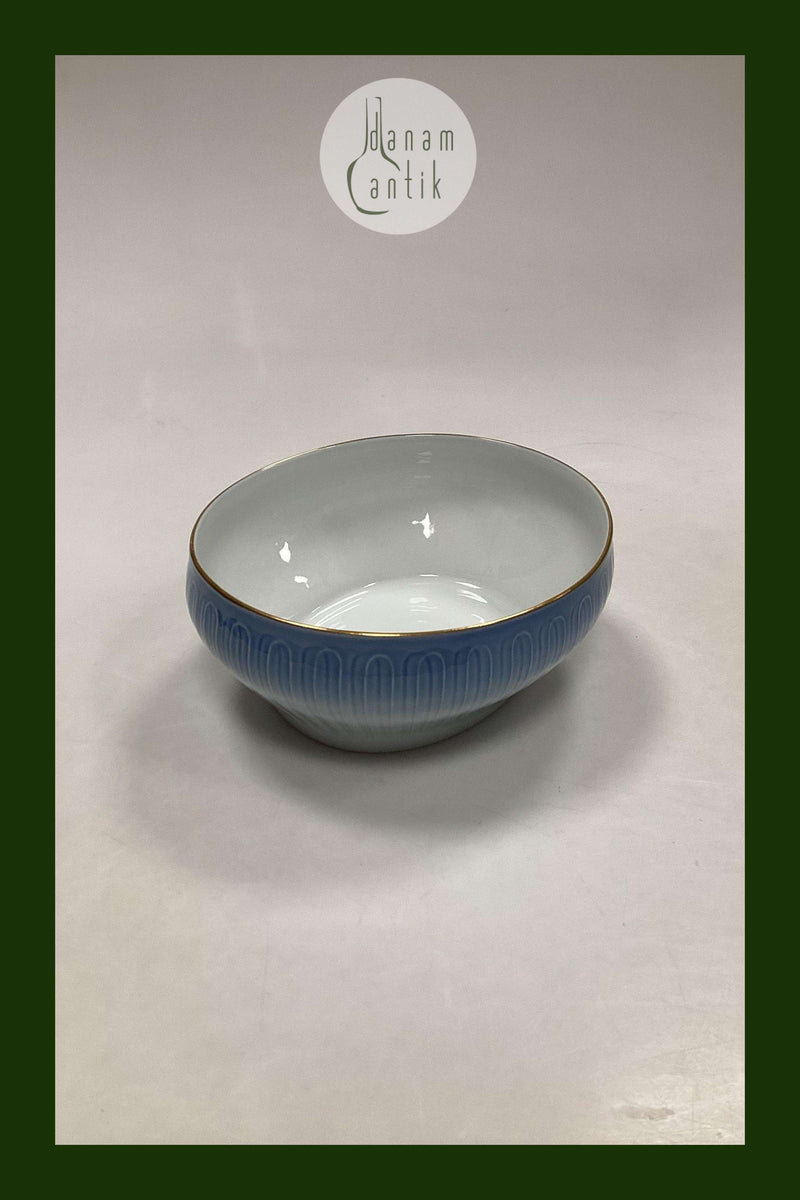 Bing og Grøndahl Ballerina med Guld Oval Skål No. 312