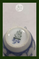 Bing og Grøndahl Blåmalet / Musselmalet Riflet Kaffekop No 102