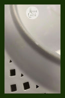 Royal Copenhagen Blue Fluted Full Lace Plate No 638