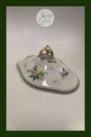 Bing og Grøndahl Antik Rosen Stel Låg til Terrin