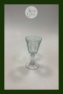 Val Saint-Lambert Bernadotte Hvidvinsglas Grøn