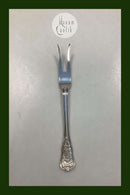 Georg Jensen Rosenborg Sølvplet Stegegaffel