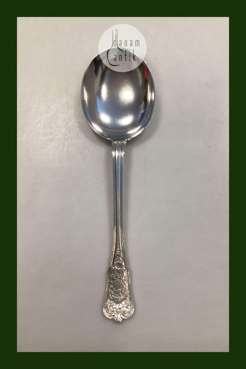 Georg Jensen Rosenborg Sølv Plet Serveringsske