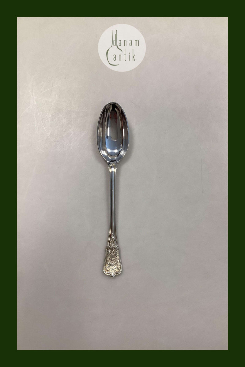 Georg Jensen Rosenborg Sølv Plet Theske