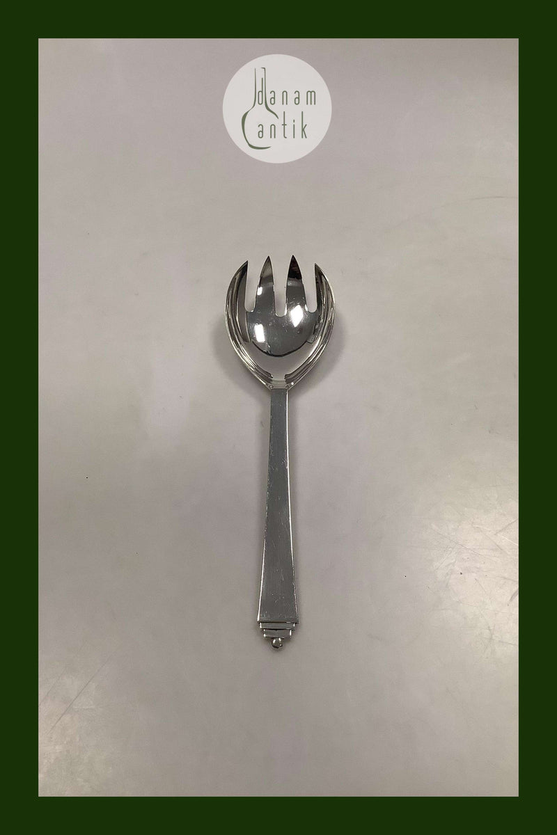 Georg Jensen Pyramide EPNS Sølvplet Serveringsgaffel
