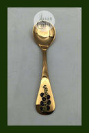 Georg Jensen Årsske 2002 forgyldt Sterling Sølv med emalje