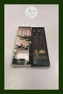 Georg Jensen Christmas Classics Lyseholder - Kravlenisse og Juletræ på kælk 2005