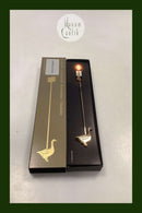 Georg Jensen Golden Christmas Lyseholder - Gås 1998