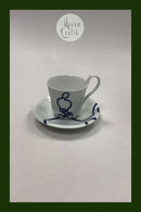 Royal Copenhagen Musica Kop med høj hank No 093 A