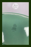 Royal Copenhagen Ursula oval Tallerken i Lysegrøn No 621