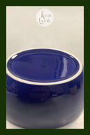 Royal Copenhagen Ursula oval Skål i Mørkeblå No 575