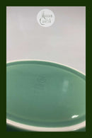 Royal Copenhagen Ursula oval Skål i Lysegrøn No 576