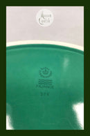 Royal Copenhagen Ursula oval Skål i Mørkegrøn No 576