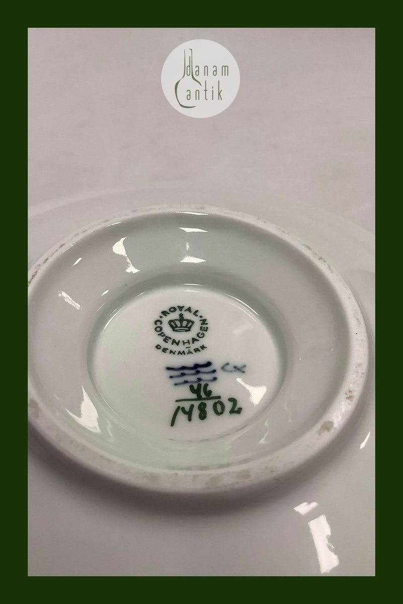 Royal Copenhagen Rimmon Johannes Hedegaard Soßenschüssel mit Deckel Nr. 14802