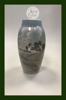 Bing og Grøndahl Art Nouveau Vase Landskab No 8792/243