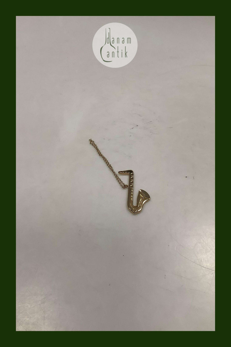 Georg Jensen Ornament Forgyldt Saxofon 1996