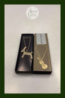 Georg Jensen Ornament Forgyldt Julebuk 1993