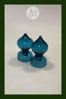 ベルティル・ヴァリエン ボダ・グラス ブルー・シリーズ ソルト＆ペッパー・シェーカー