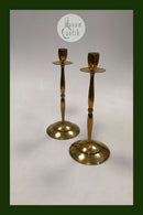 Par Dantorp Danmark Moderne Messing Lysestager