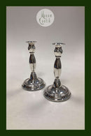 Par Sølvplet Lysestager
