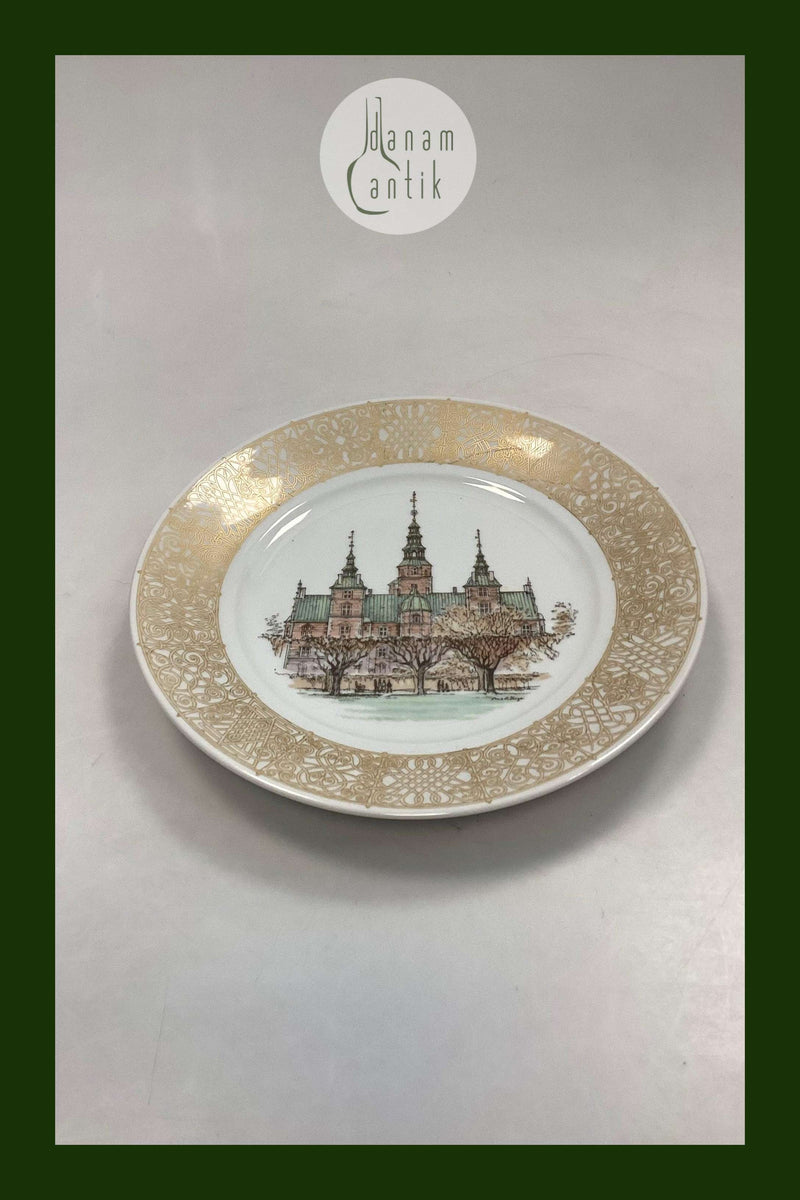 Royal Copenhagen Plate Copenhagen Prospects Rosenborg No 9